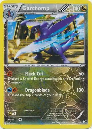 Garchomp, catalogue front