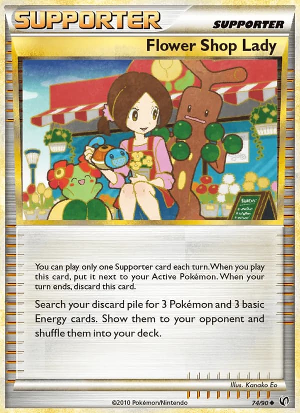 Flower Shop Lady, catalogue front