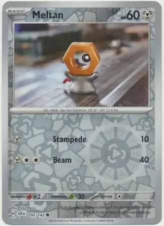 Meltan, catalogue front