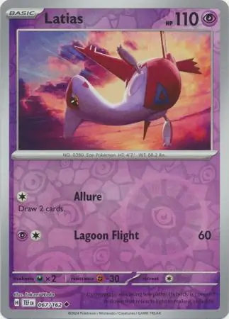 Latias, catalogue front