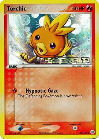 Torchic, catalogue front