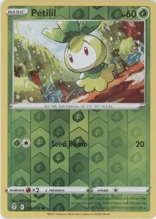 Petilil, catalogue front