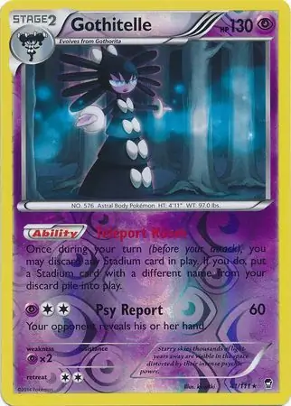 Gothitelle, catalogue front