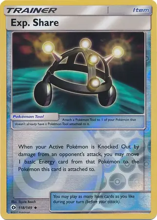 Exp. Share, catalogue front