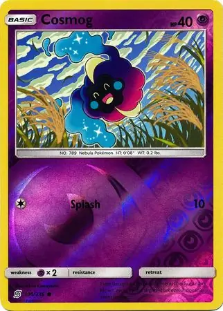 Cosmog, catalogue front