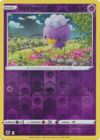 Drifloon, catalogue front