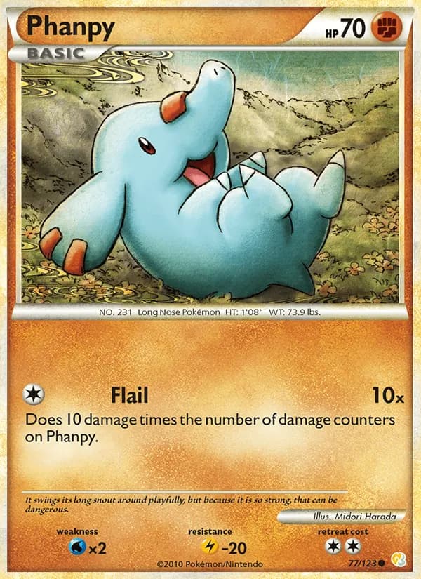 Phanpy, catalogue front