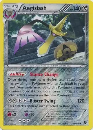 Aegislash, catalogue front