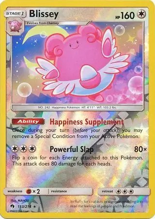 Blissey, catalogue front