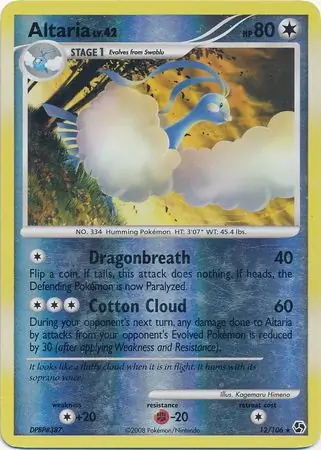 Altaria, catalogue front