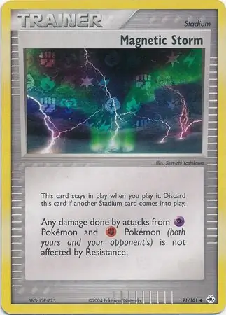 Magnetic Storm, catalogue front