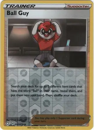 Ball Guy, catalogue front