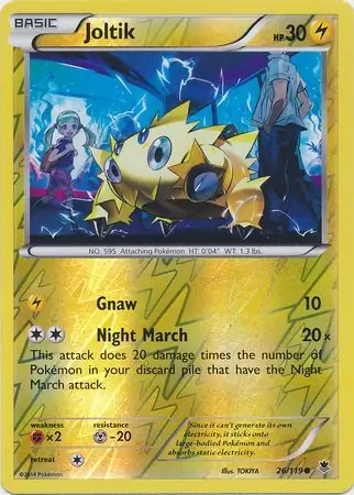 Joltik, catalogue front