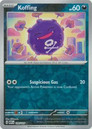 Koffing, catalogue front