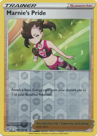 Marnie's Pride, catalogue front