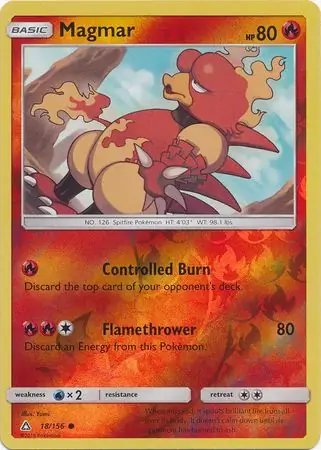 Magmar, catalogue front