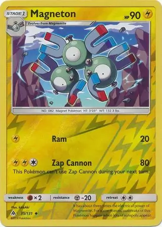 Magneton, catalogue front