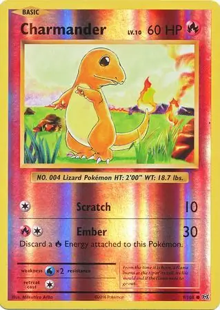 Charmander, catalogue front