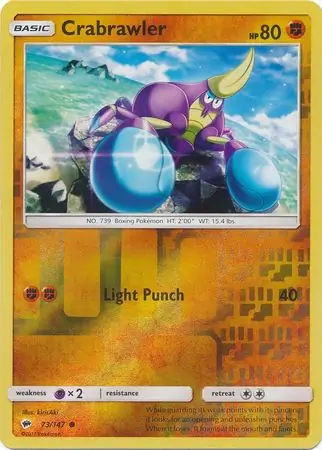 Crabrawler, catalogue front