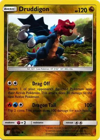 Druddigon, catalogue front