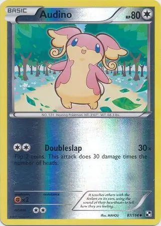 Audino, catalogue front