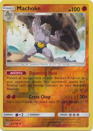Machoke, catalogue front