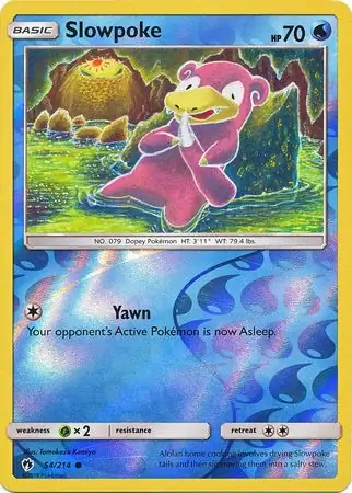 Slowpoke, catalogue front