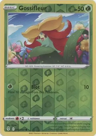 Gossifleur, catalogue front