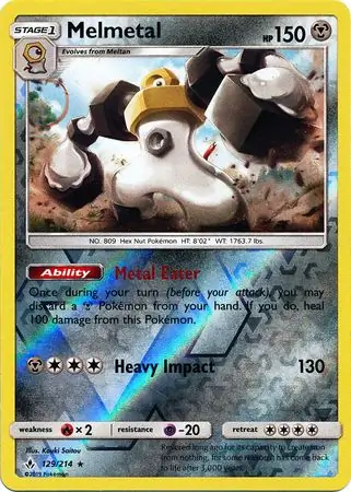 Melmetal, catalogue front