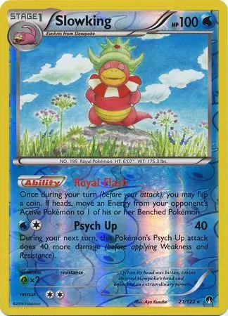 Slowking, catalogue front