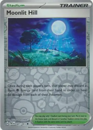 Moonlit Hill, catalogue front