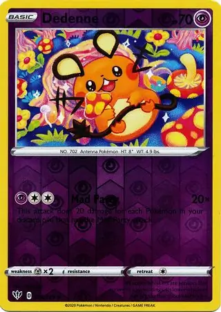 Dedenne, catalogue front