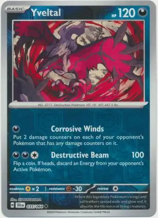 Yveltal, catalogue front