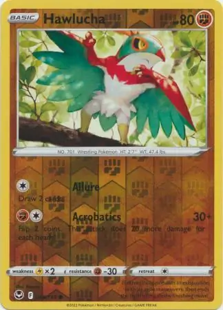 Hawlucha, catalogue front