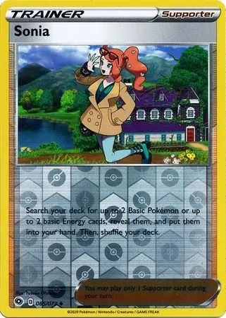 Sonia, catalogue front
