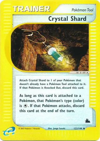 Crystal Shard, catalogue front
