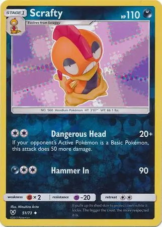 Scrafty, catalogue front