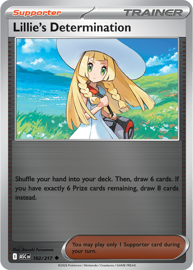 Lillie's Determination, catalogue front
