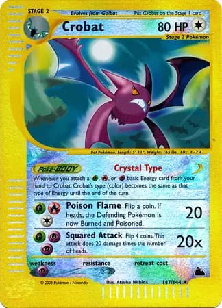 Crobat, catalogue front