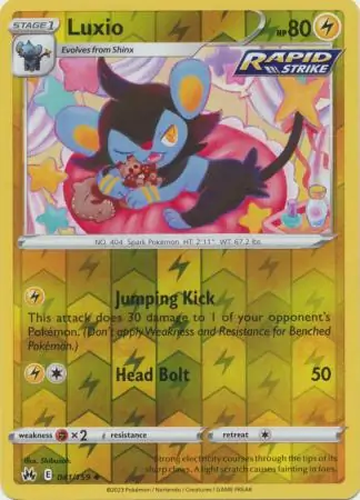 Luxio, catalogue front