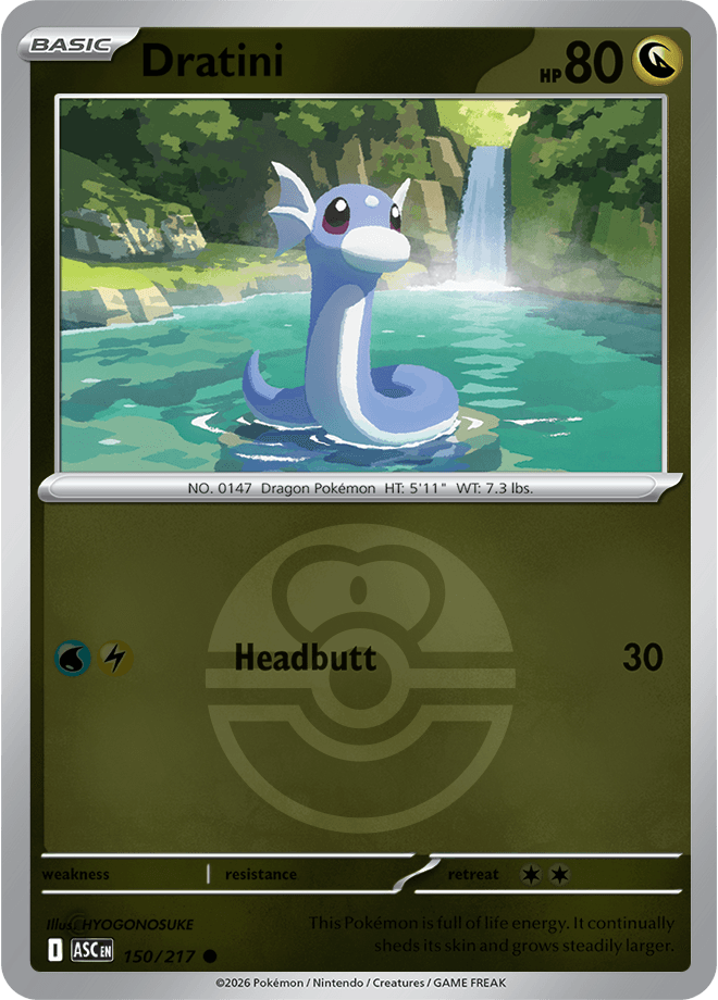 Dratini, catalogue front