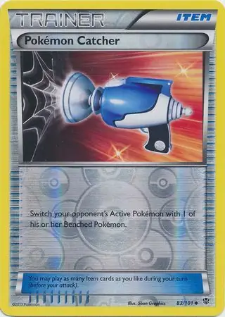 Pokémon Catcher, catalogue front