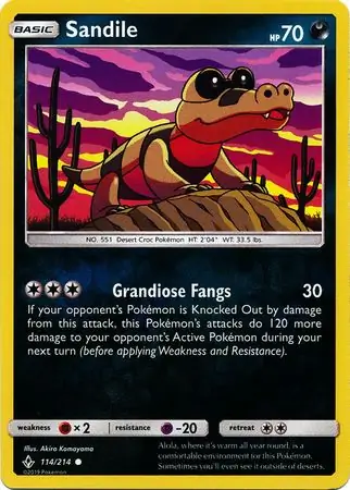 Sandile, catalogue front