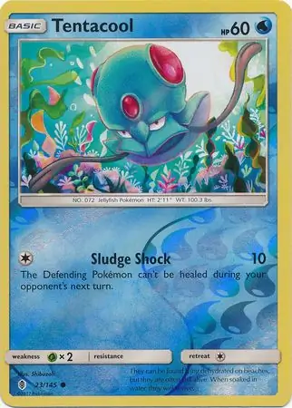 Tentacool, catalogue front