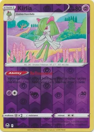 Kirlia, catalogue front