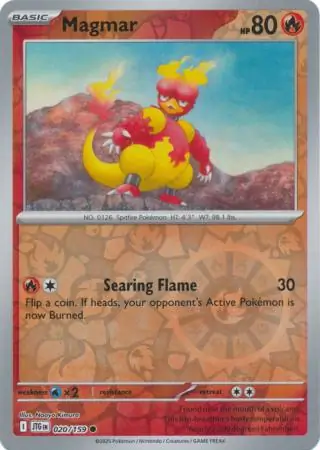 Magmar, catalogue front