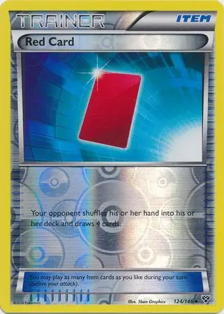 Red Card, catalogue front