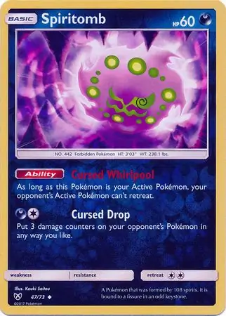 Spiritomb, catalogue front