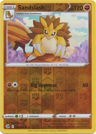 Sandslash, catalogue front