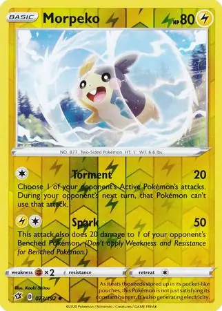Morpeko, catalogue front